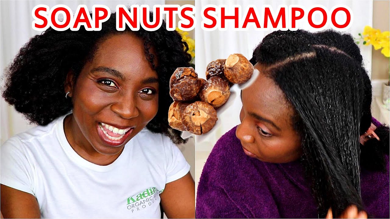 I Tried Soap Nuts Shampoo For Hair | DiscoveringNatural