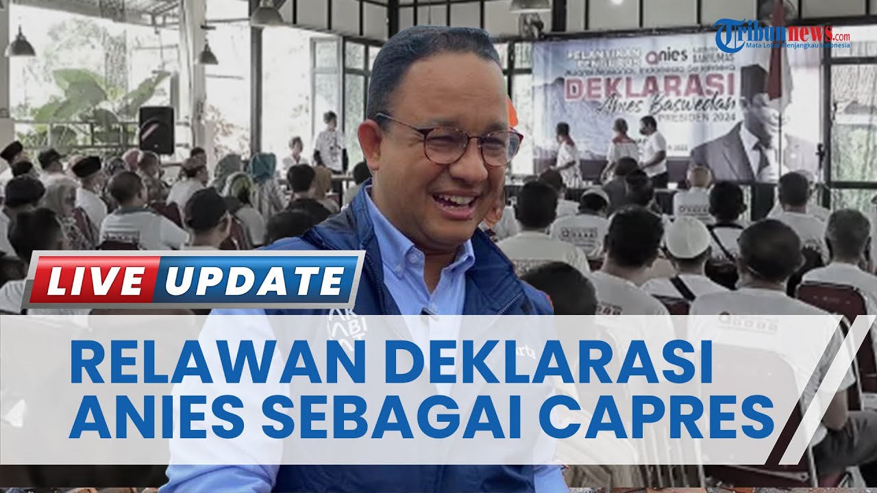 Relawan di Purwokerto Deklarasikan Anies Baswedan for Presiden 2024 dalam Muscab  DPD ANIES