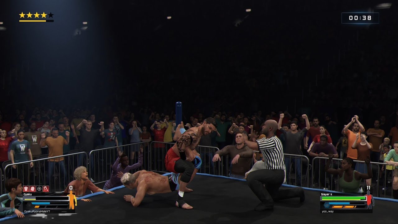 WWE 2K25 - Online match ! Male Fighting / Wrestling