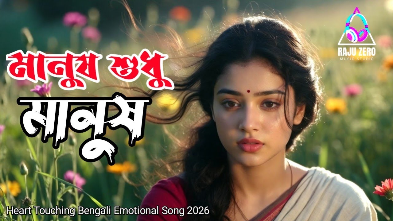 মানুষ শুধু মানুষ | Manush Shudhu Manush | Raju Zero Music Heart Touching Bengali Emotional Song 2026