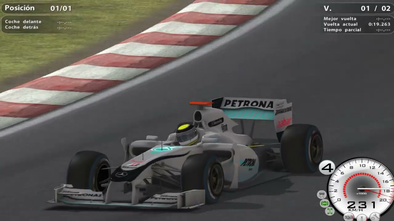 RACE 07 Formula Raceroom Mercedes Petronas ´11   2025 08 19