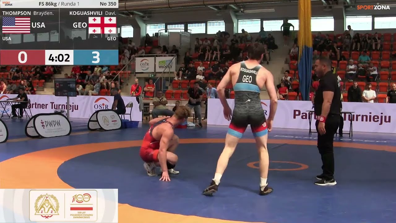 ZAPASY - PYTLASINSKI/ ZIOLKOWSKI/POLAND OPEN 2023 - Warsaw/POL/ - Day 4. Mat 1.