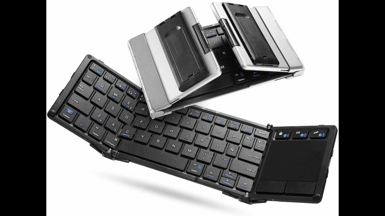DYNACOM Teclado con touchpad WINDOWS-ANDROID-iOS-MAC-Juegos en Android
