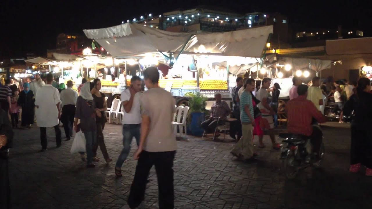 Marrakech night walk