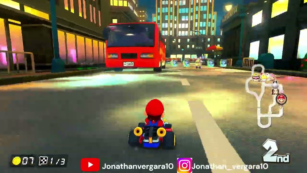 mario kart deluxe gameplay