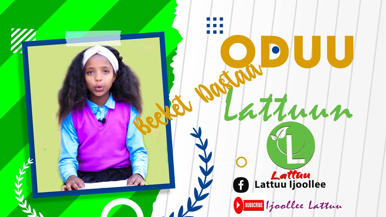 Ijoollee Lattuu-Oduu (Beeket Dastaa)