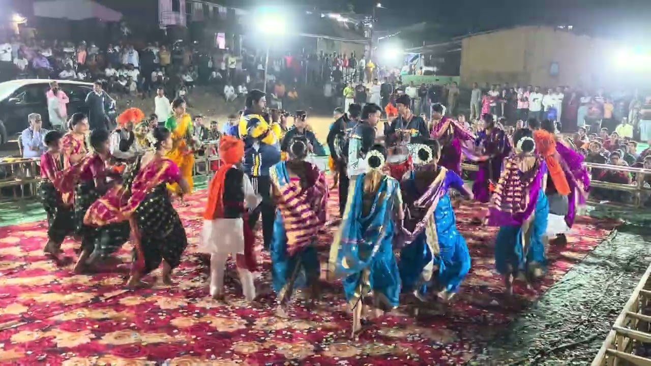 साई खालुबाजा गांधारपाले || आई कालकाई महिला लेझिम गांधारपाले ||लेझिम स्पर्धा शेलटोली 