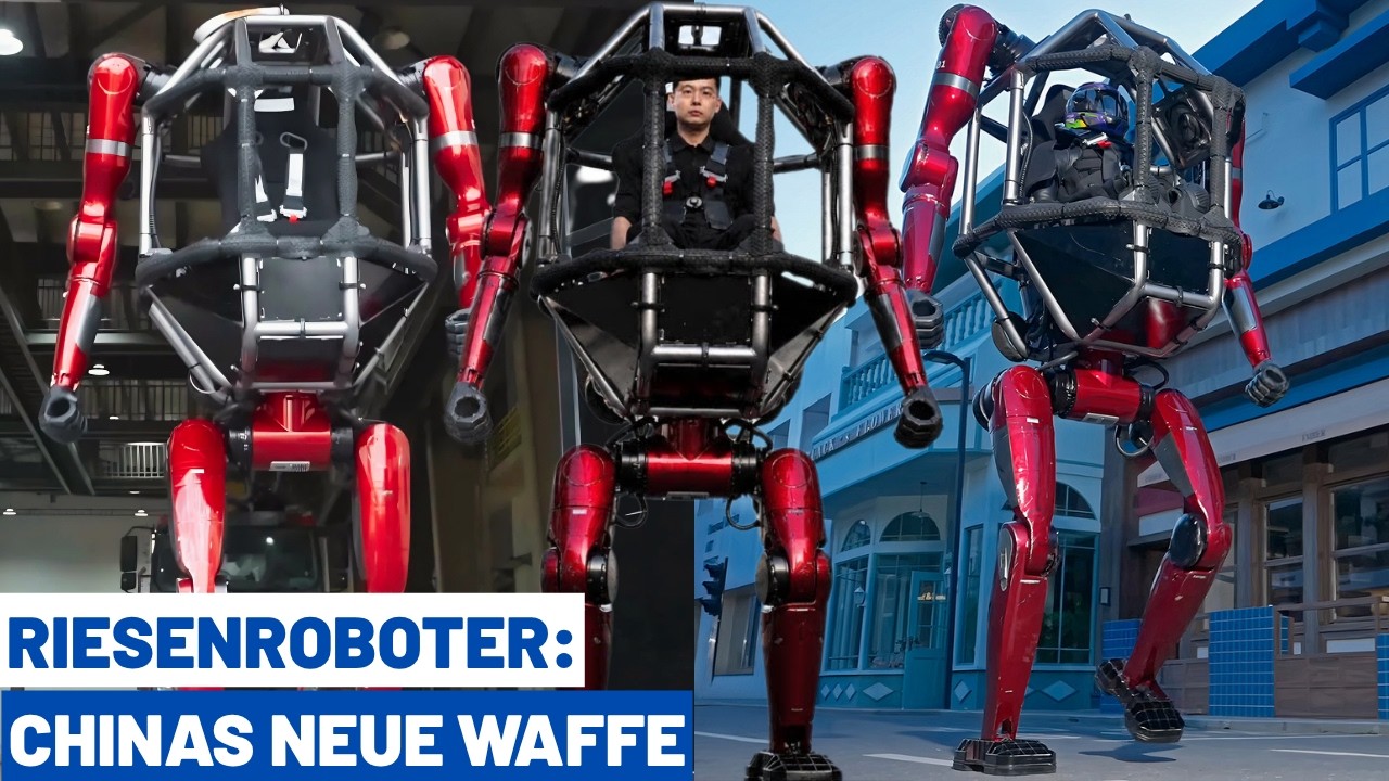 UNITREE GD01: DER ERSTE BEMANNTE MECHA IN MASSENPRODUKTION DER WELT