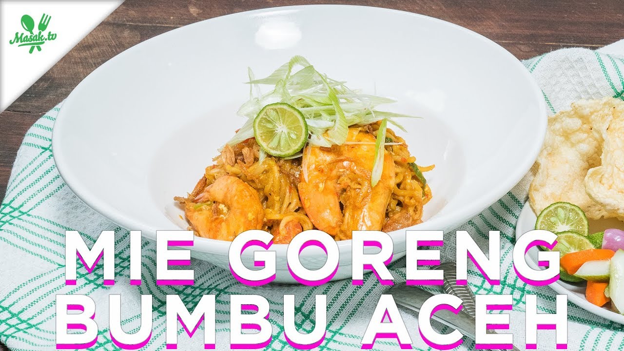 MUDAH! Indomie Goreng Bumbu Aceh Asli. Indomie yang Viral di Medan.