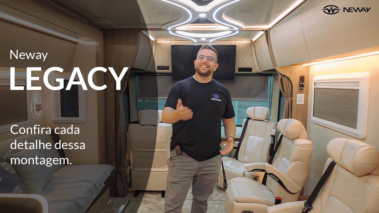Motorhome Neway LEGACY - Apresentação detalhada - CNH C