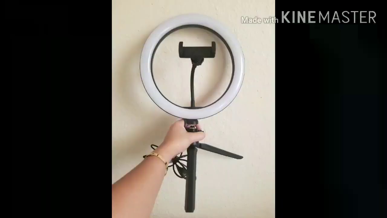 Unboxing 10inch Led Ring Light with Tripod stand  and Phone holder from amazon /Dayang Lovelace