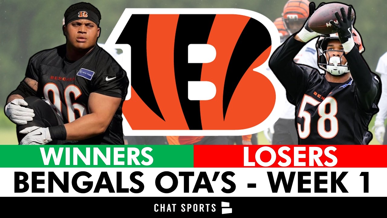 Cincinnati Bengals OTA Winners & Losers (Week 1) Ft. Landon Robinson, Joe Burrow And Zac Taylor