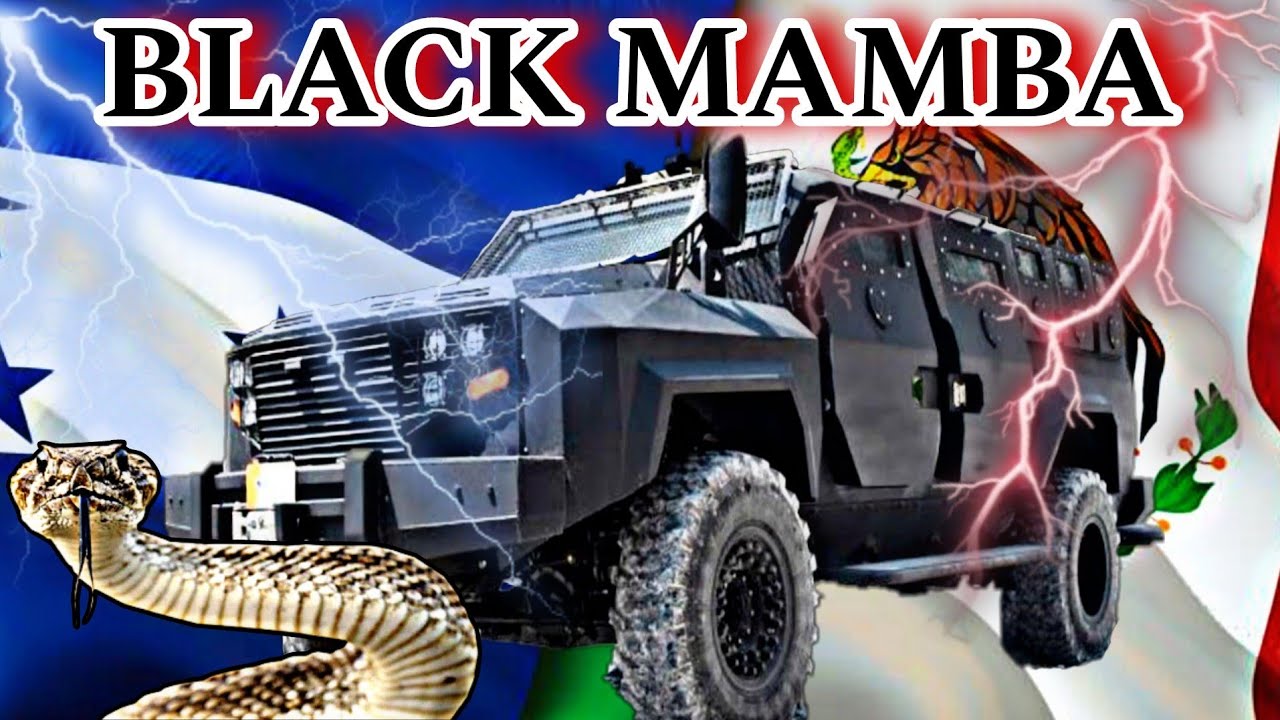 HONDURAS compra el NUEVO e IMPRESIONANTE vehículo 4x4 Black MAMBA  a México para reforzar su policía
