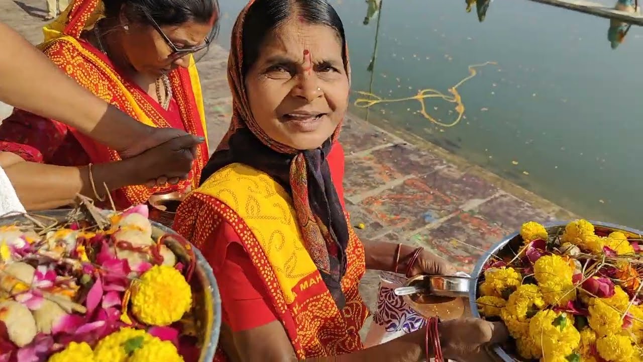 पुष्कर में पितरों की शांति के लिए पिंडदान, श्राद्ध - तर्पण कराते हैं तीर्थ पुरोहित Pushkar Fair 2022