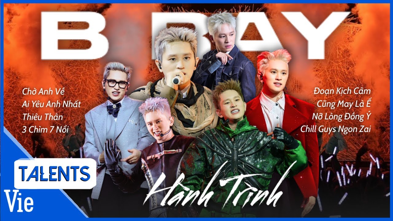 Hành trình B Ray tại Anh Trai Say Hi 2025 - Chờ Anh Về, Cũng May Là Ế, Đoạn Kịch Câm, 3 Chìm 7 Nổi..