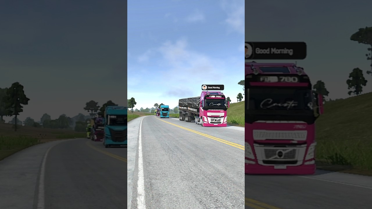 Melhor comboio do global truck online, s&oacute; os top #vagzeira #videodecaminhao #editdecaminhao #truck