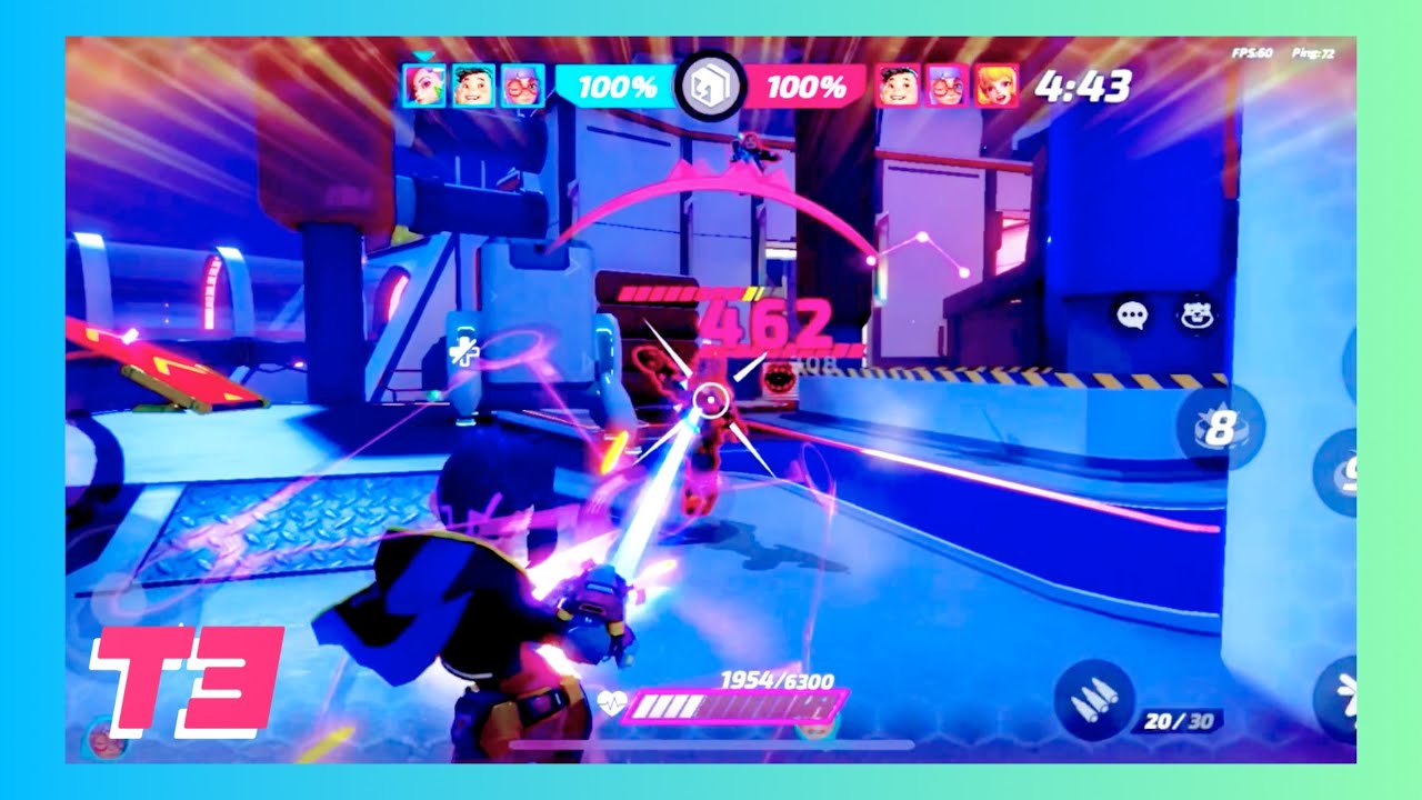 T3 Arena CRYSTAL ASSAULT High Graphics Gameplay