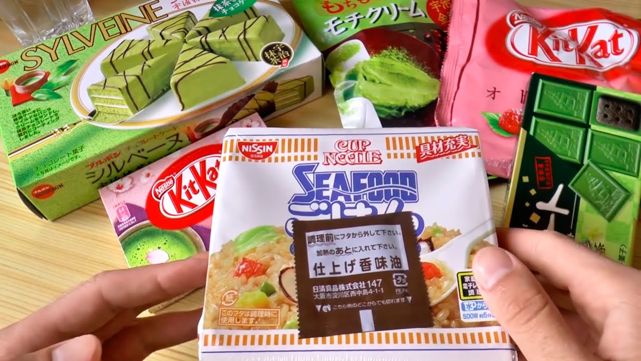Японский Рис, Kit Kat, Моти  и просто большой обзор ЕДЫ