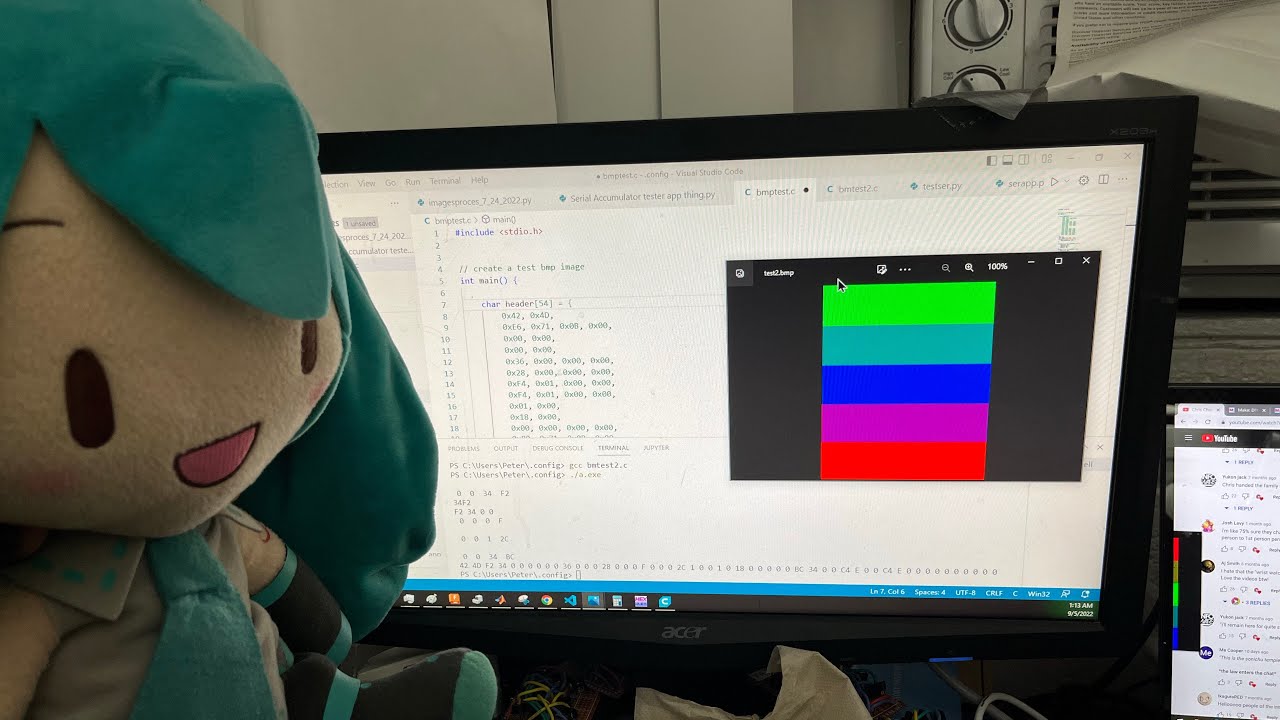 How to Make Pictures in C (bitmap images)