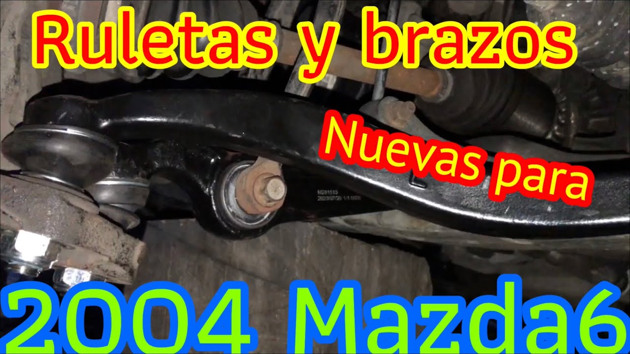 Cómo reemplazar las rótulas y brazos 2004 Mazda 6