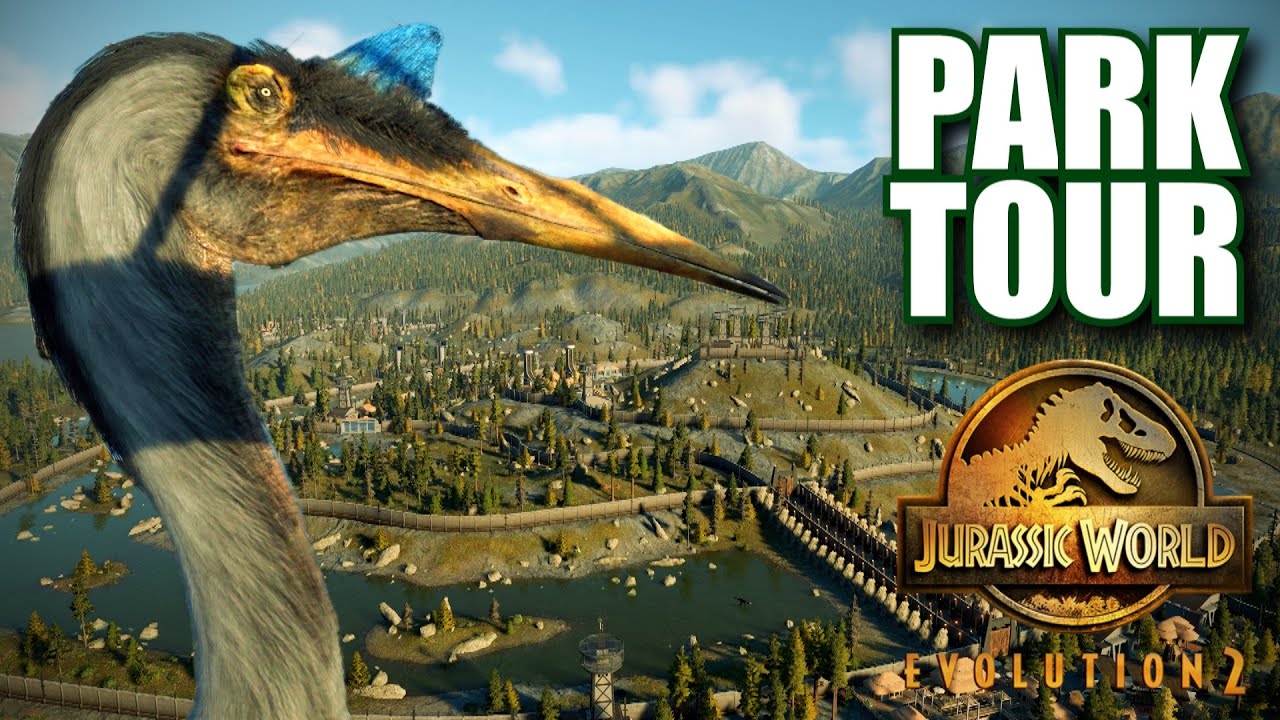 Castle, Dragon, Enchanted Forest, and More! Jurassic Medieval Fantasy - Park Tour! (JWE2)