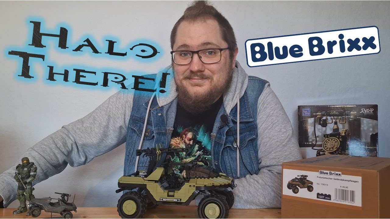 Kann da was Chief gehen? – BlueBrixx® Special 108318 Futuristischer Geländekampfwagen