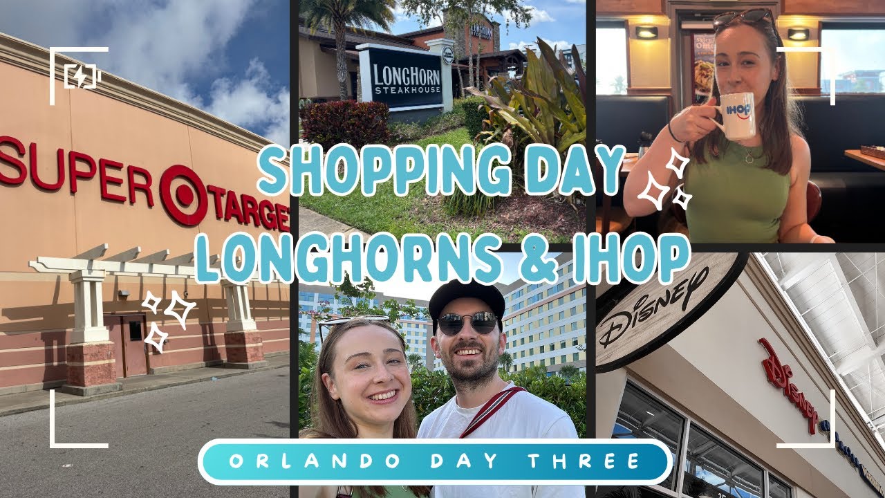 Орландо, день 3: IHOP | Покупки в Target | Аутлеты | Disney Character Warehouse | Bath & Body | L...