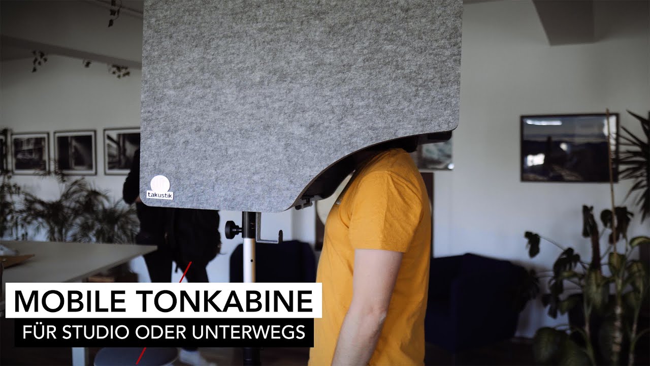 Mobile Tonkabine fürs Studio oder unterwegs | Filmemacher Tagebuch