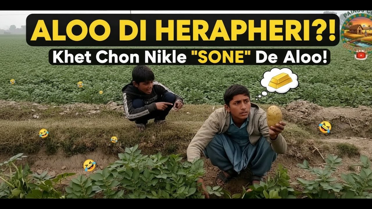Aloo de Khet, Te Jhot de Seth (Alo ke khet aur jhot ke saudagar)|Property Dealer di Hera Pheri