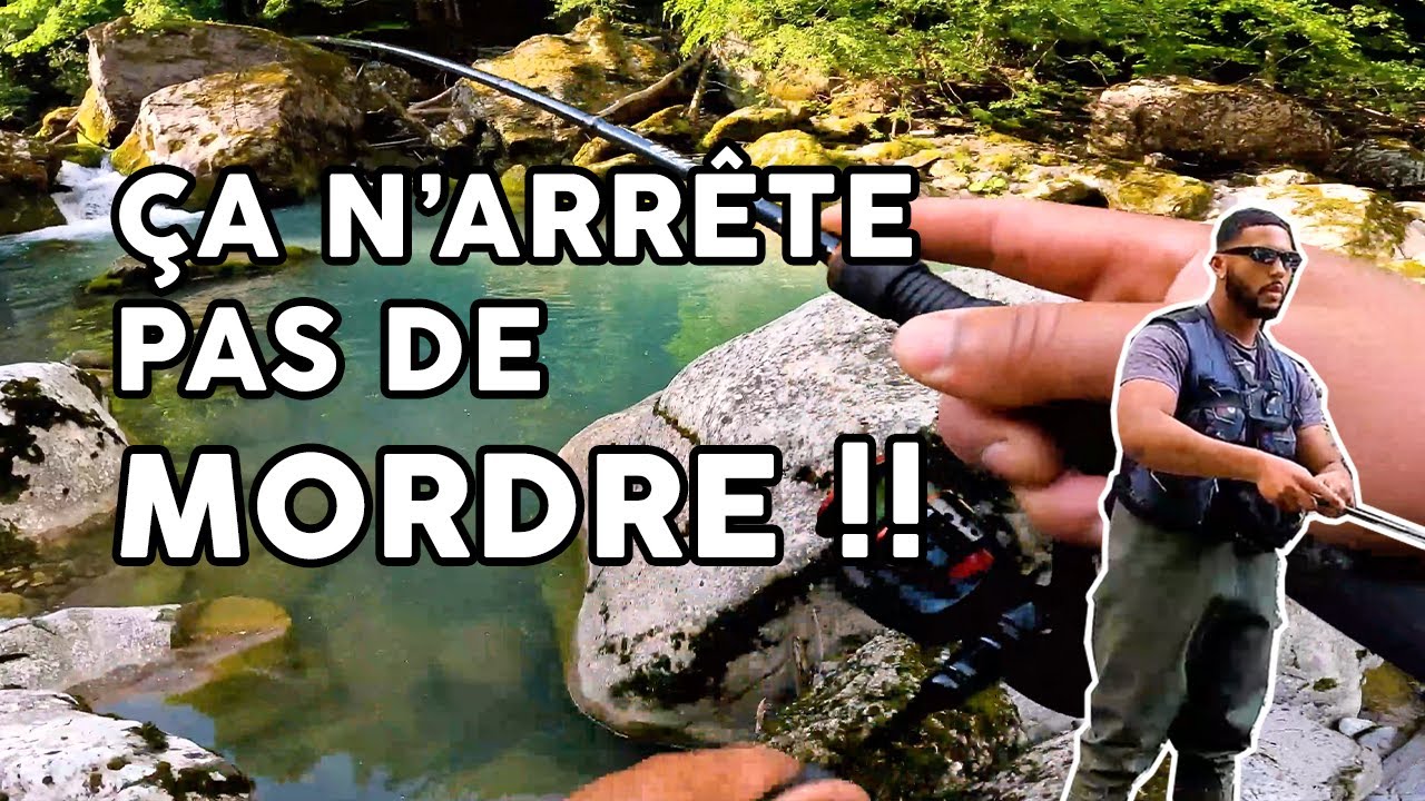 Pêche de la truite dans un décor de RÊVE ! #AlpesSuisses