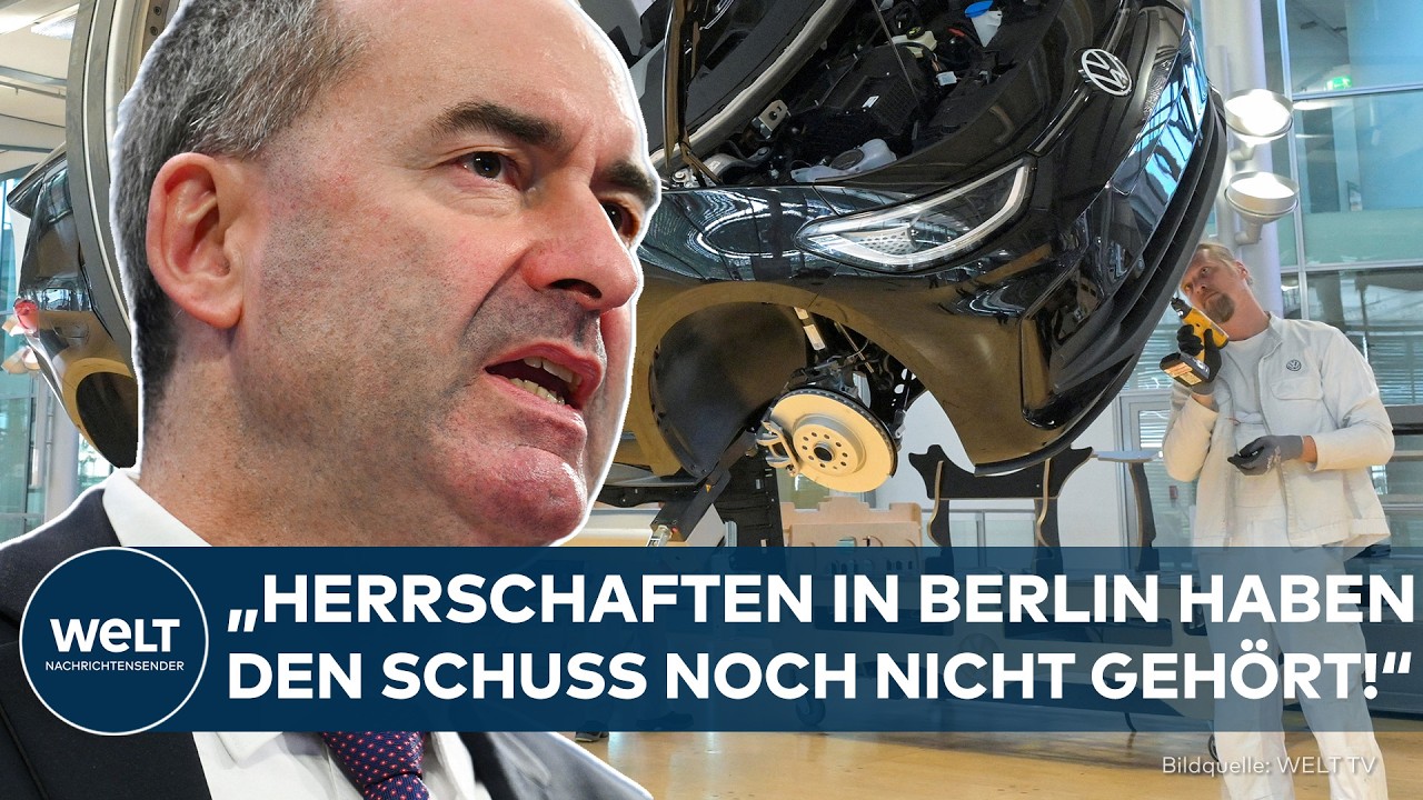 DEUTSCHLAND: Autoindustrie in der Krise – Aiwanger schießt gegen Berliner Politik-Blase
