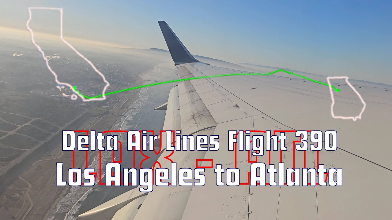 Delta Air Lines - LAX-ATL - Boeing 757-200