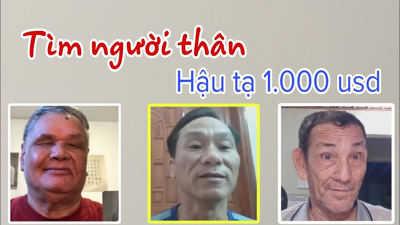 ( 630 ) Tìm lại người xưa và đứa con của chúng ta. Thêm 3 trường hợp mong cộng đồng giúp đỡ.