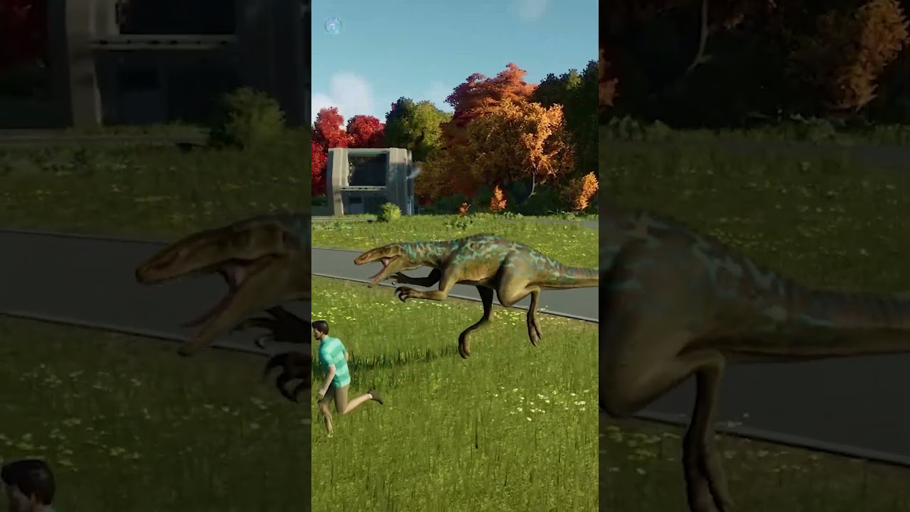 Australovenator is very angry  🦖 Jurassic World Evolution 2