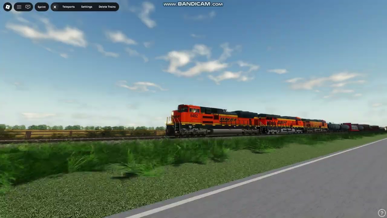 Pacing a BNSF Manifest!