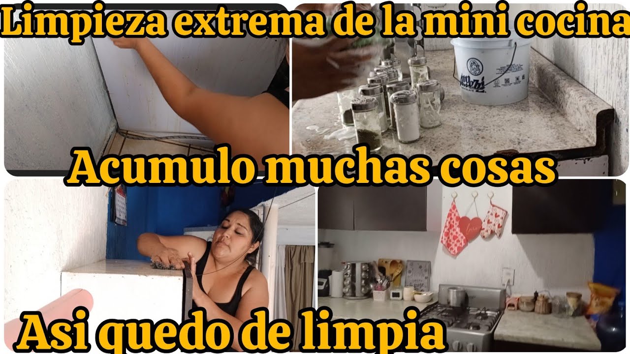 Acompáñame a limpiar mi cocina, después de meses 🤮 