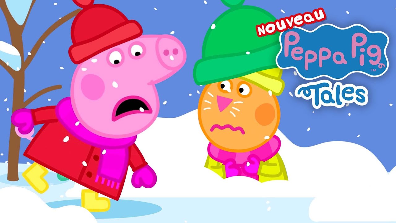Les histoires de Peppa Pig 🐷 La première neige de Candy 🐷 NOUVEAUX épisodes de Peppa Pig