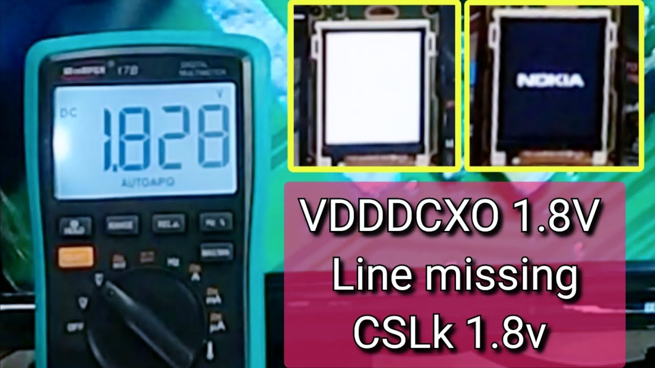 All Nokia Mobile off after nokia logo problem solution || CSLK 1.8 v missing ||