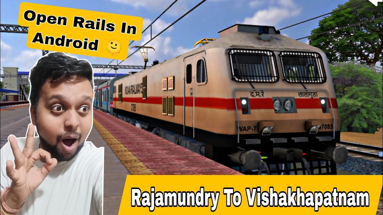 Indian Trains Driving 3D | MSTS & Open Rail  Now In Android Mobile | Full Hindi Gameplay 