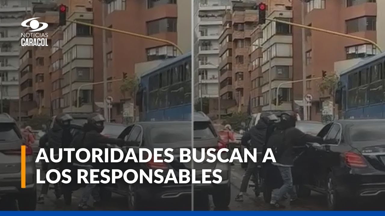 Motociclistas protagonizaron robo en la carrera Séptima, en Bogotá