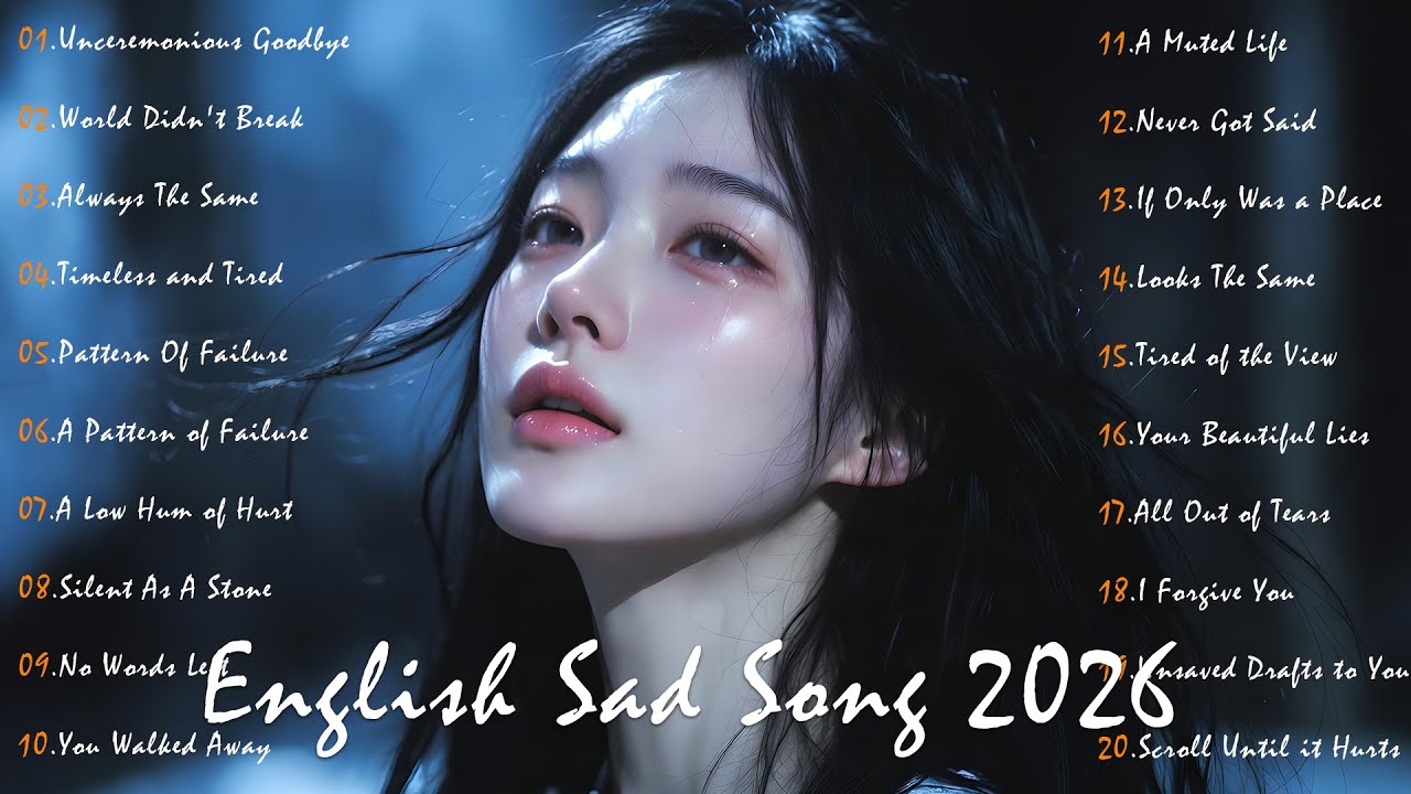 English Sad Song - Heartbroken Love Music 2026 | Easy Listening
