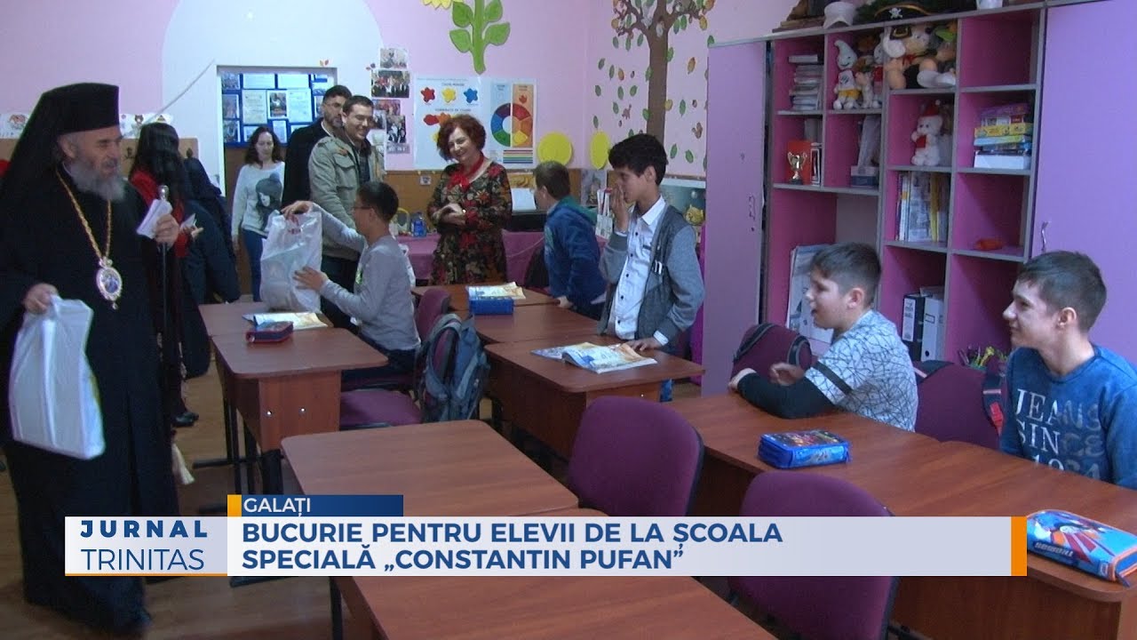 Bucurie pentru elevii de la Şcoala Specială „Constantin Pufan”