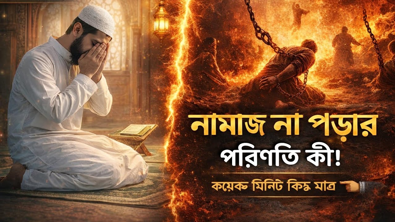 নামাজ না পড়লে কী হবে? কুরআন ও হাদিসের  সতর্কবার্তা namaz na porle ki hobe | Noor Darpan