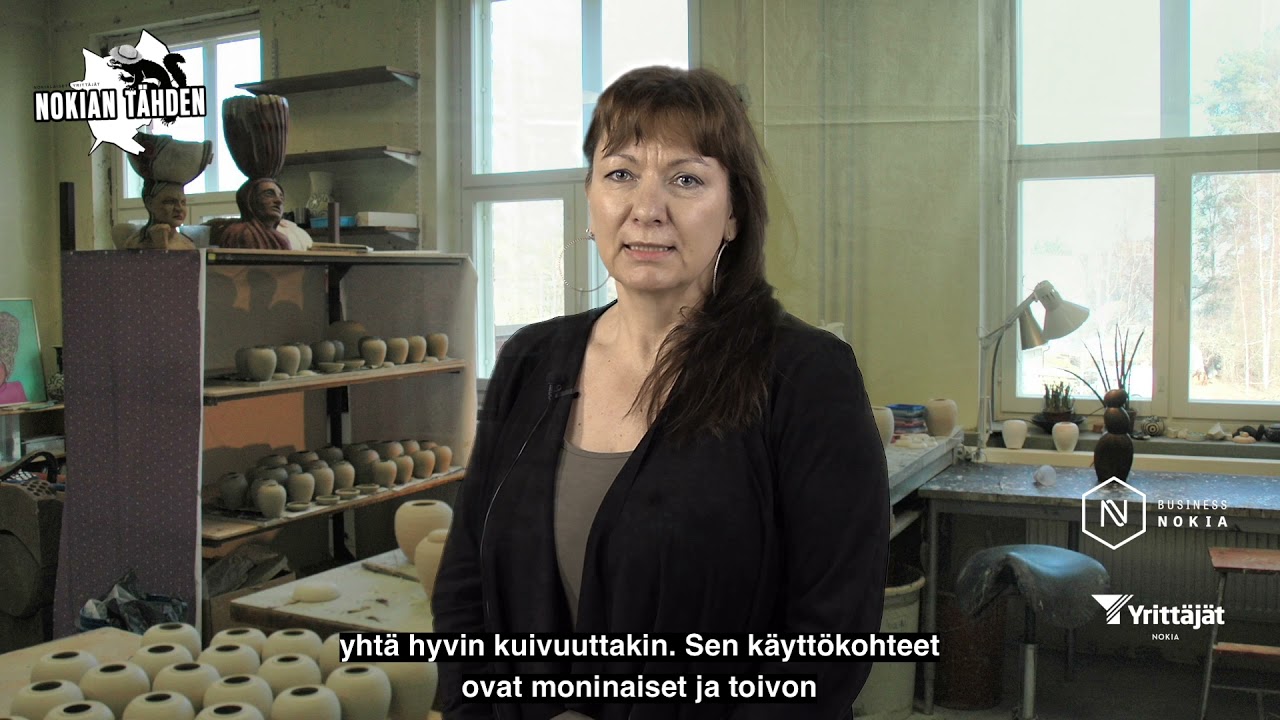 Nokian tähden: Keramiikkastudio - Silja Merikallio