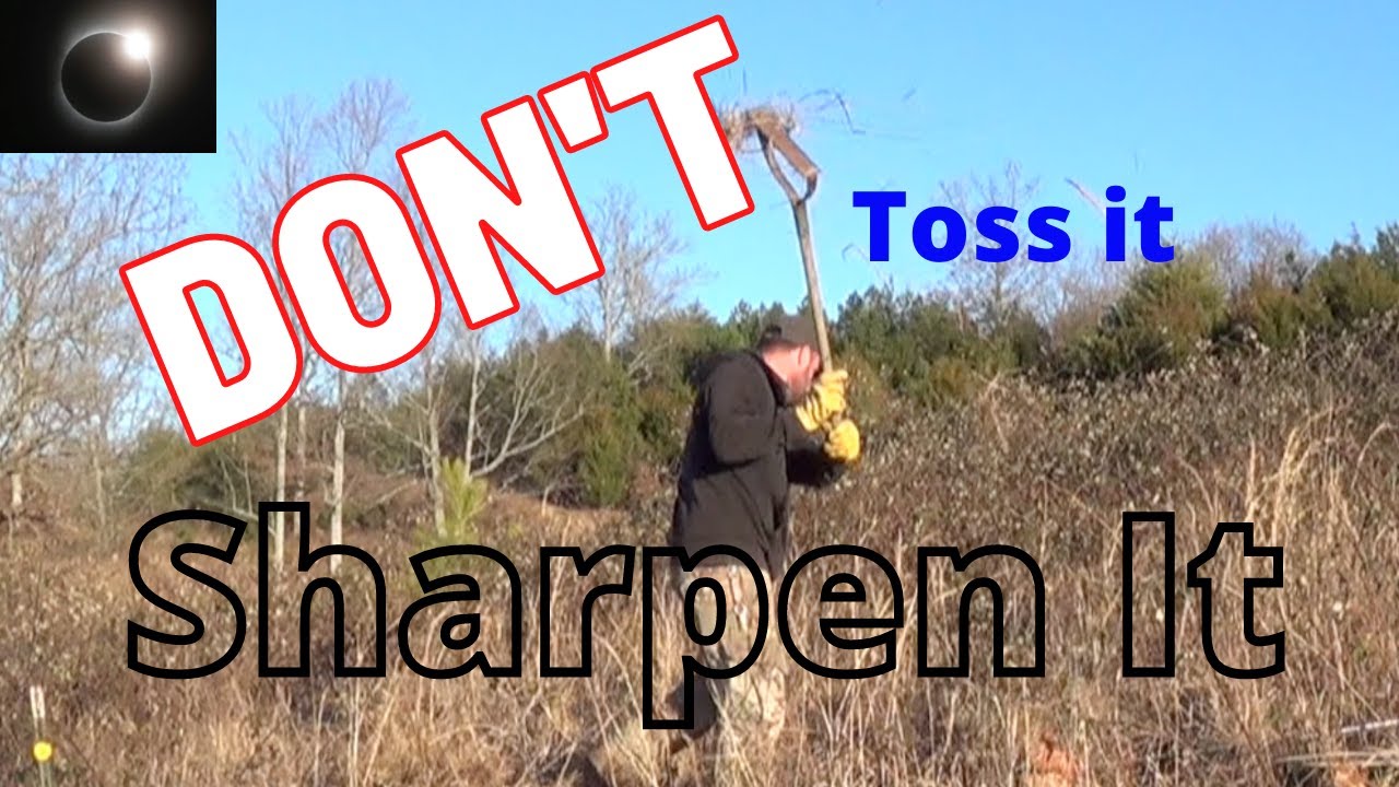Sharpening a Sling Blade, Ditch Witch, Yo-Yo, Weed Slinger Etc.