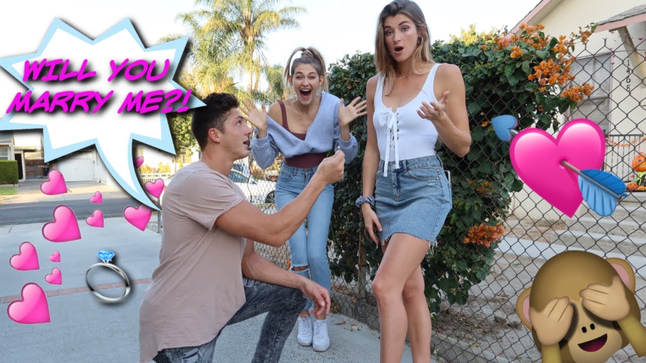 JATIE VLOGS WEDDING PROPOSAL!! *family REACTION w Josh & Katie!!*