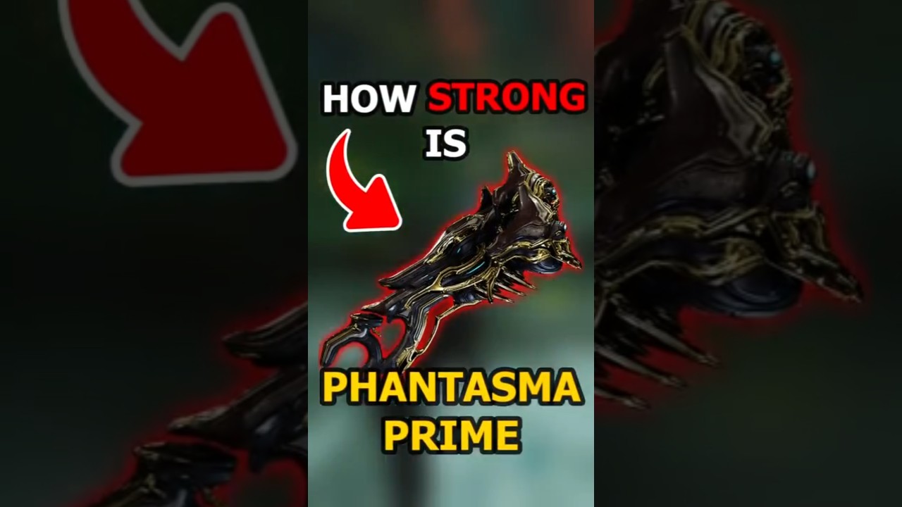 Фантазма Прайм БЕЗУМНА в Warframe!
