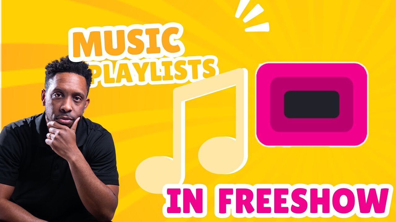 How to Make a Music Playlist in FreeShow Presentation Software #propresenter  #alternative