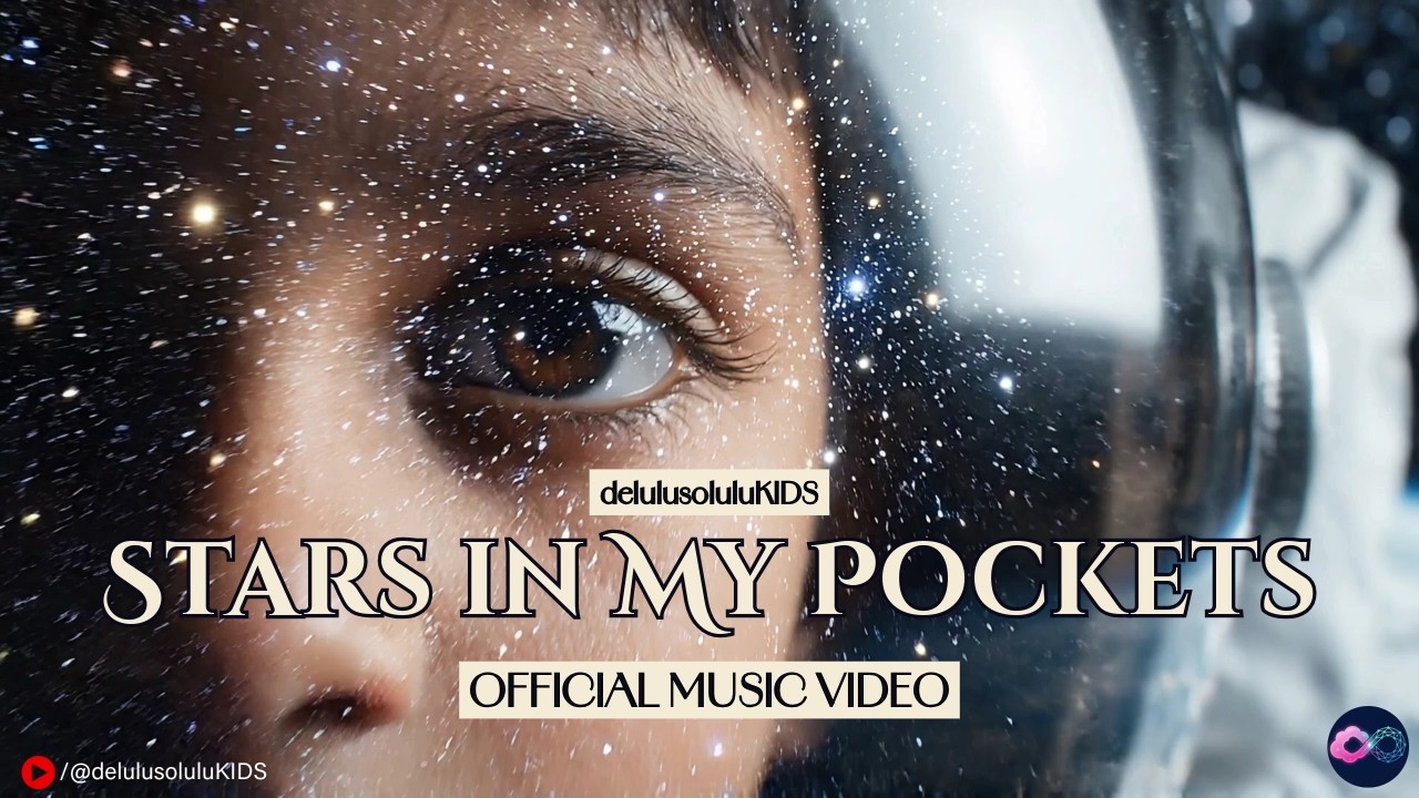 Stars in My Pockets 🚀 | A Cinematic Space Dream for Kids | AI Music Video | 4K Slow Motion