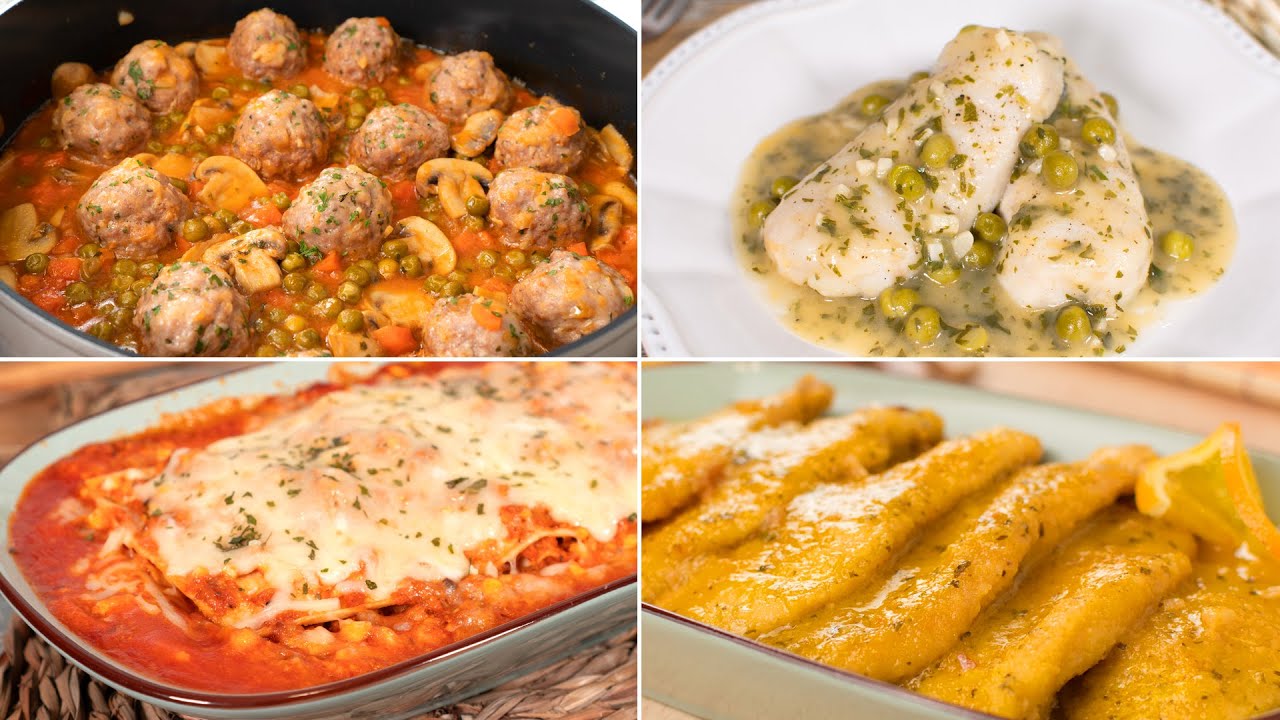 VUELTA AL COLE ‼️ 4 recetas saludables, fáciles y rápidas para los niños